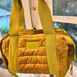 Dagne Dover (limited edition) yellow velvet purse